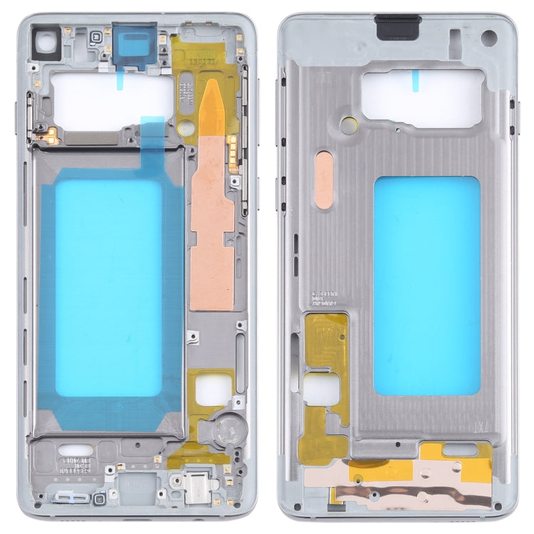 For Samsung Galaxy S10 Middle Frame Bezel Plate (Silver)