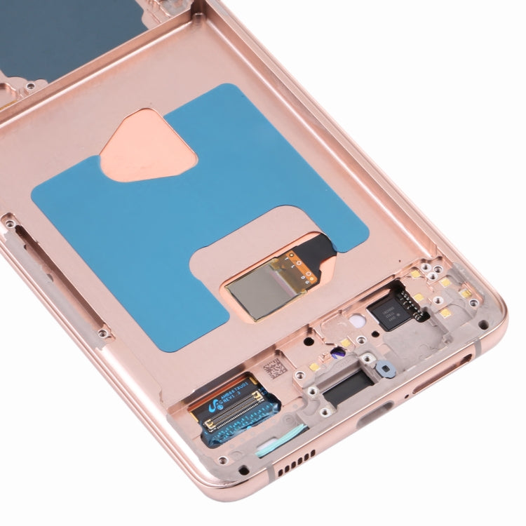 For Samsung Galaxy S21+ 5G SM-G996 Original LCD Screen Digitizer Full Assembly With Frame (Gold)
