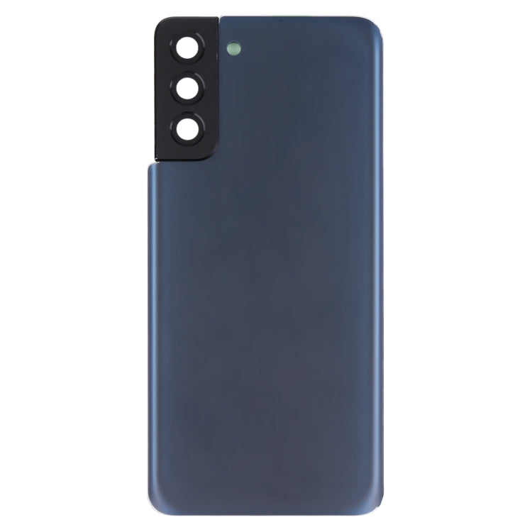 For Samsung Galaxy S21+ 5G Battery Back Cover with Camera Lens Cover (Blue)