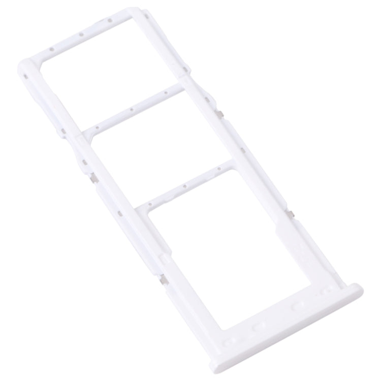 For Samsung Galaxy A13 5G SM-A136 Original SIM Card Tray + SIM Card Tray + Micro SD card tray (White)