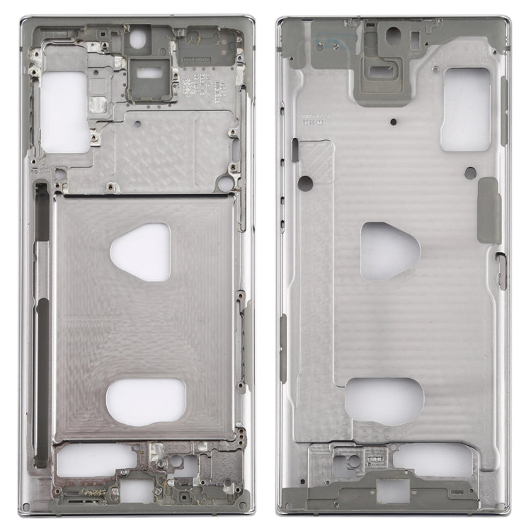 For Galaxy Note 10 + Middle Frame Bezel Plate (Silver)