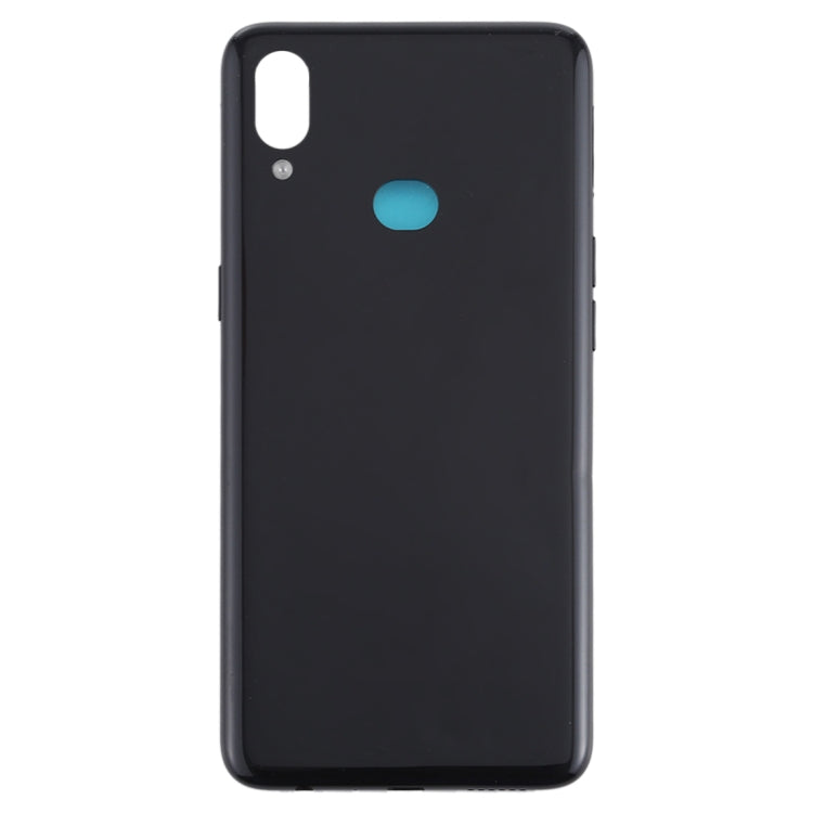 For Galaxy A10s Battery Back Cover with Side Keys (Black)