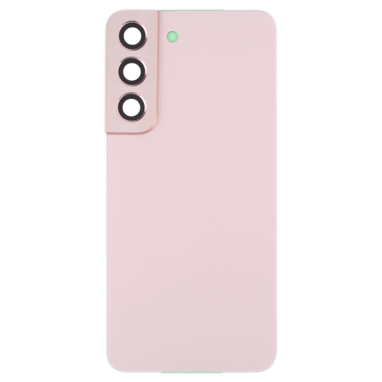 For Samsung Galaxy S22 5G SM-S901B Battery Back Cover with Camera Lens Cover (Gold)
