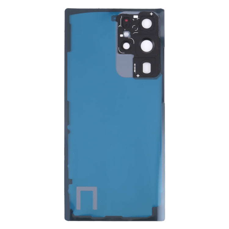 For Samsung Galaxy S22 Ultra 5G SM-S908B Battery Back Cover with Camera Lens Cover (White)