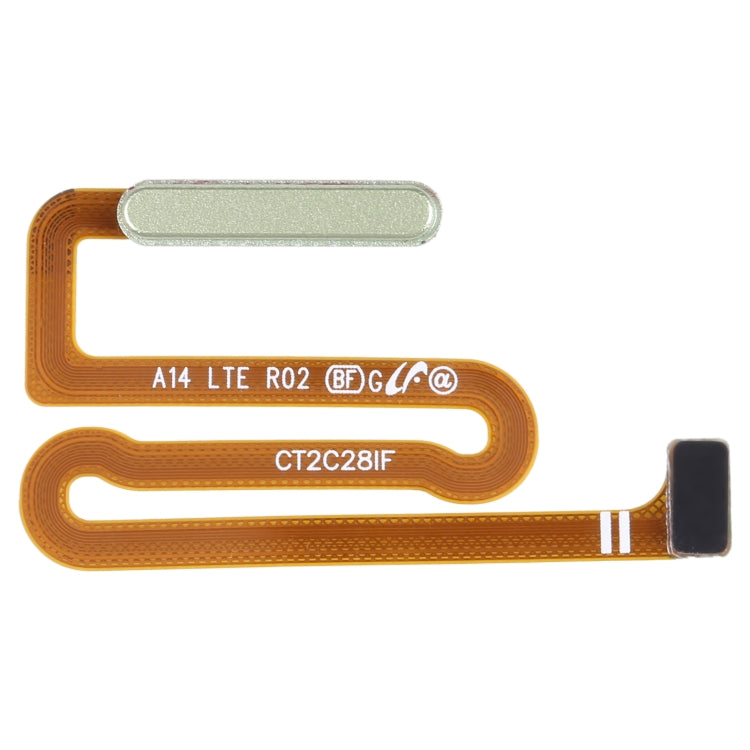 For Samsung Galaxy A14 SM-A145F Original Fingerprint Sensor Flex Cable (Green)