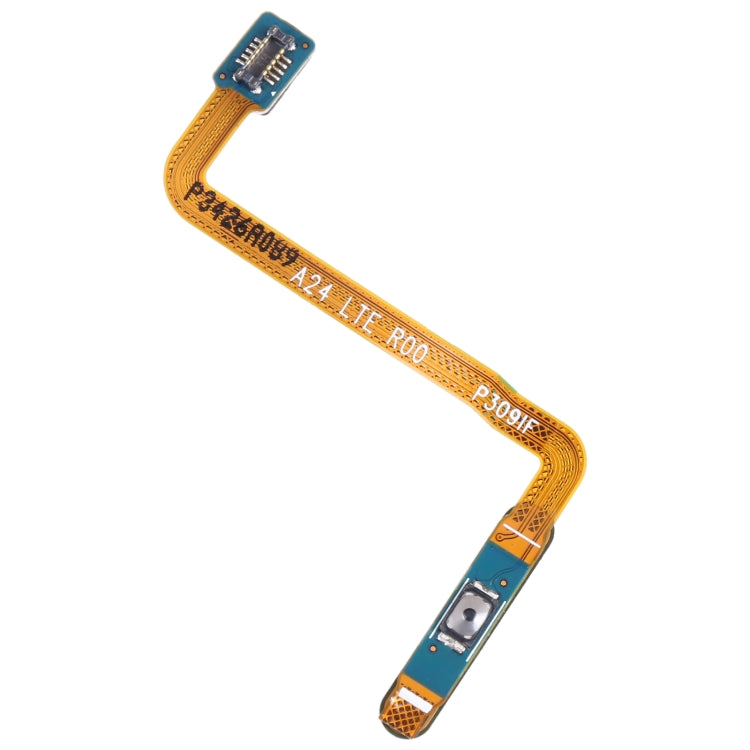 For Samsung Galaxy A24 4G SM-A245F Original Fingerprint Sensor Flex Cable (Black)
