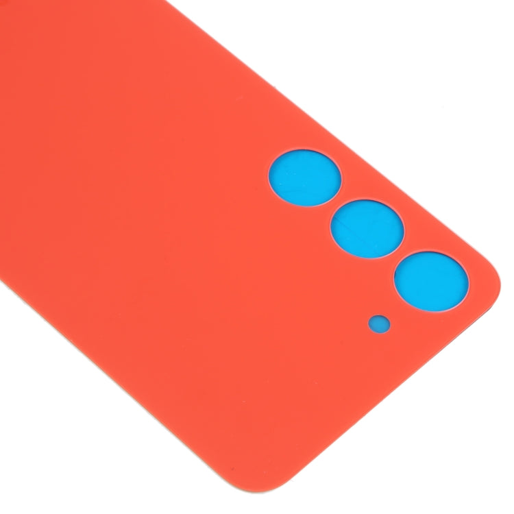 For Samsung Galaxy S23+ SM-S916B OEM Glass Battery Back Cover(Orange)