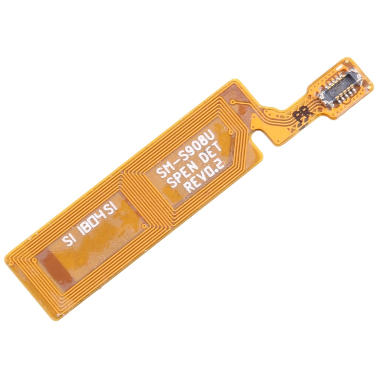 For Samsung Galaxy S22 Ultra 5G SM-S908B Original LCD Handwritten Sticker Sensor Flex Cable