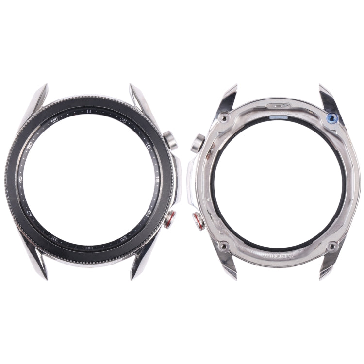 Original LCD Screen Frame Bezel Plate For Samsung Galaxy Watch 3 45mm SM-R840 (Silver)