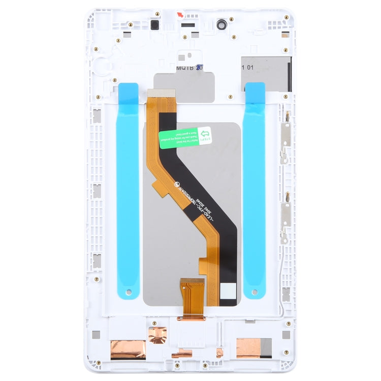 For Samsung Galaxy Tab A 8.0 2019 SM-T290 WiFi Edition Original LCD Screen Digitizer Full Assembly with Frame (White)