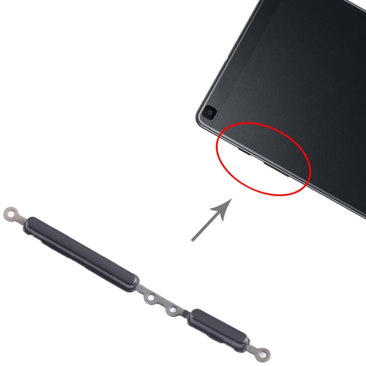 For Samsung Galaxy Tab A 8.0 2019 SM-T290/T295 Original 1set Original Power Button + Volume Control Button (Black) - free shipping - PMc TechLife - Order now!
