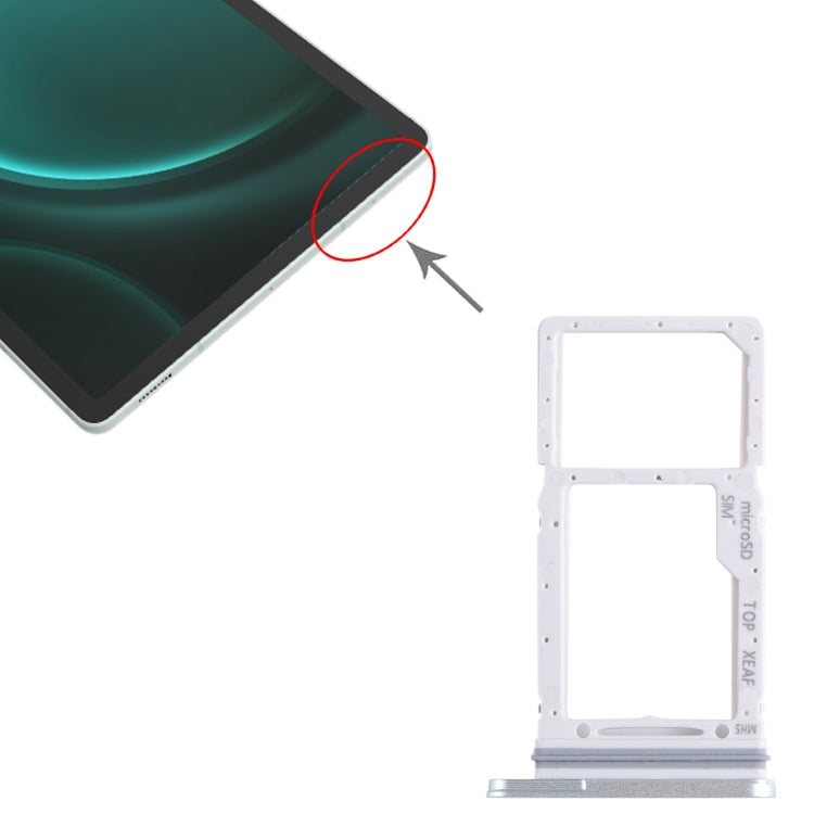 SIM + Micro SD Card Tray for Samsung Galaxy Tab S9 FE SM-X516 LTE Edition (Green) - free shipping - PMc TechLife - Order now!
