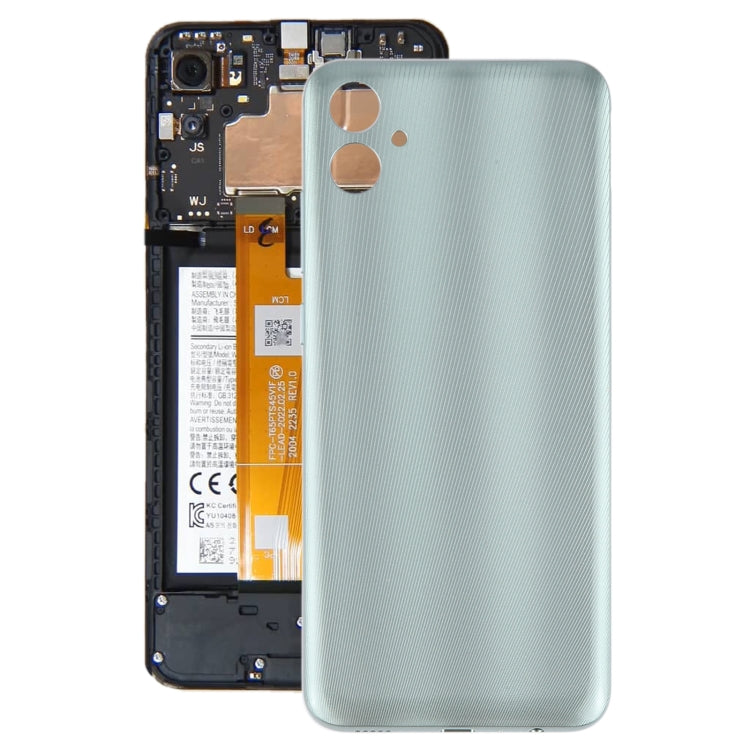 For Samsung Galaxy A04e SM-A042F Original Battery Back Cover(Green)