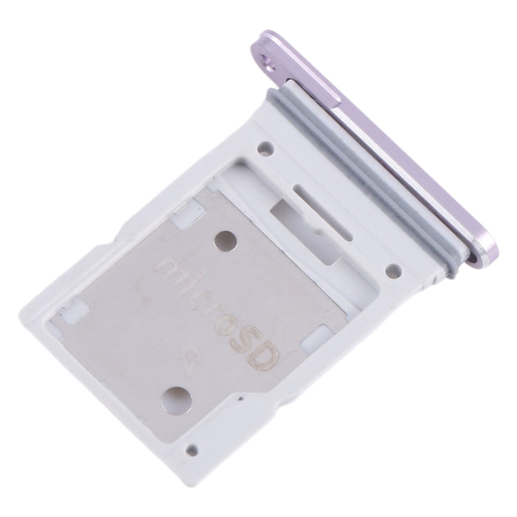 For Samsung Galaxy Tab S9 Ultra 5G SM-X916 Original SIM + Micro SD Card Tray (Purple)