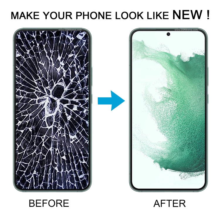 For Samsung Galaxy S22+ 5G SM-S906B Original LCD Screen Digitizer Full Assembly with Frame (Gold)