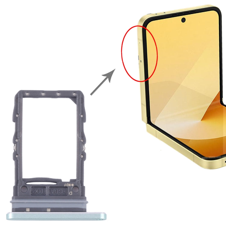 For Samsung Galaxy Z Flip6 SM-F741B Original SIM Card Tray (Green) - free shipping - PMc TechLife - Order now!