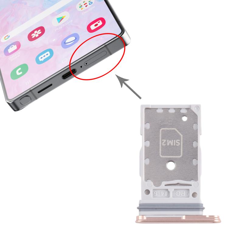 For Samsung Galaxy S25 / S25+ SM-S931/S936 Original SIM Card Tray + SIM Card Tray (Orange) - free shipping - PMc TechLife - Order now!
