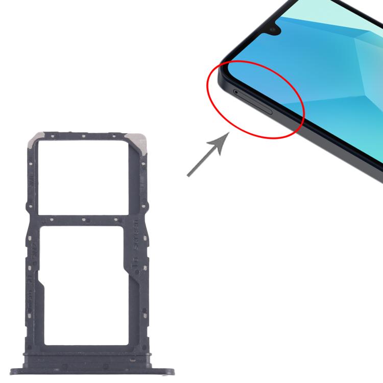 For Samsung Galaxy A16 5G SM-A166P Original SIM + SIM / Micro SD Card Tray (Black) - free shipping - PMc TechLife - Order now!