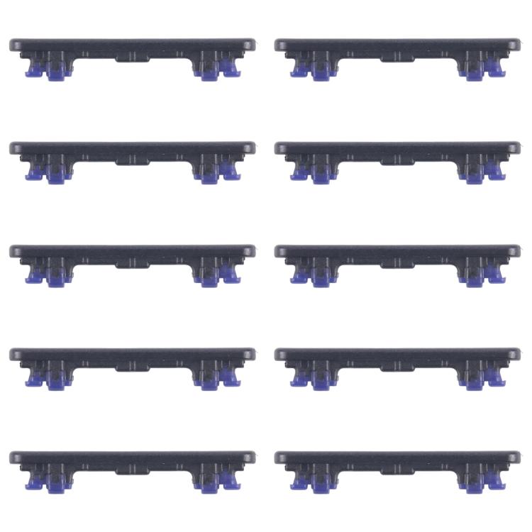 For Samsung Galaxy A16 SM-A165F 10pcs Volume Control Button (Black)