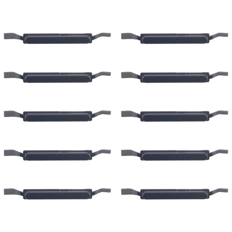 For Samsung Galaxy A06 5G SM-A066B 10pcs Volume Control Button (Black)