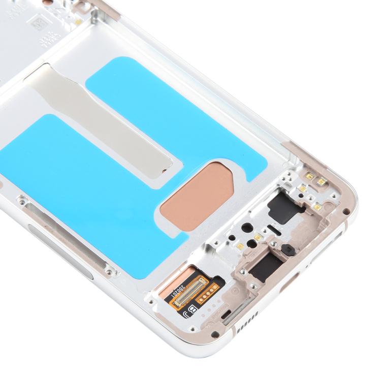 For Samsung Galaxy S22+ SM-S906B 6.43 inch TFT LCD Screen Digitizer Full Assembly with Frame, Not Supporting Fingerprint Identification (Silver)