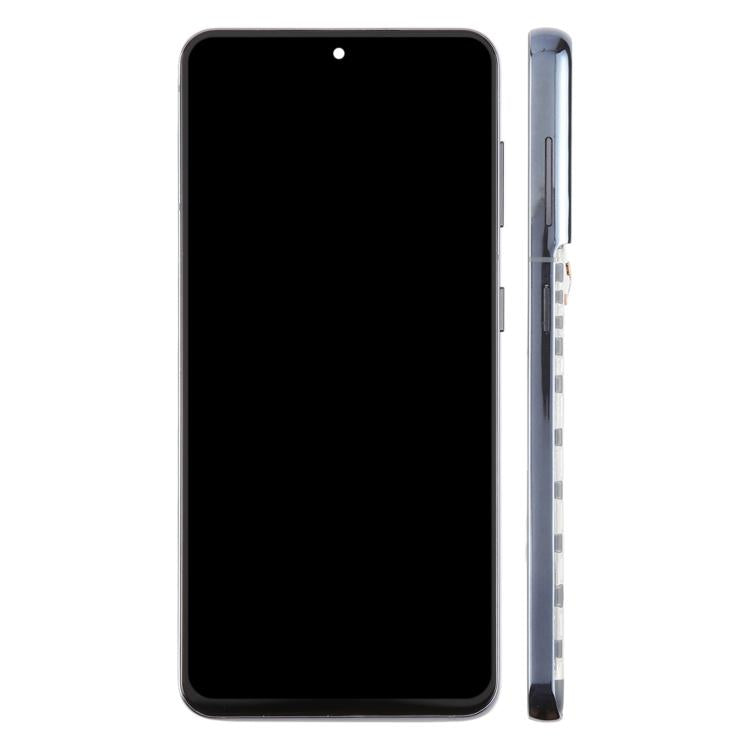 For Samsung Galaxy S21 5G SM-G991B 6.12 inch TFT LCD Screen Digitizer Full Assembly with Frame, Not Supporting Fingerprint Identification (Black)