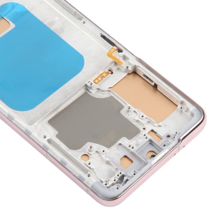 For Samsung Galaxy S21 5G SM-G991B 6.12 inch TFT LCD Screen Digitizer Full Assembly with Frame, Not Supporting Fingerprint Identification (Gold)