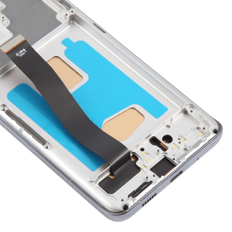 For Samsung Galaxy S20 Ultra SM-G988B 6.78 inch TFT LCD Screen Digitizer Full Assembly with Frame, Not Supporting Fingerprint Identification (Grey)