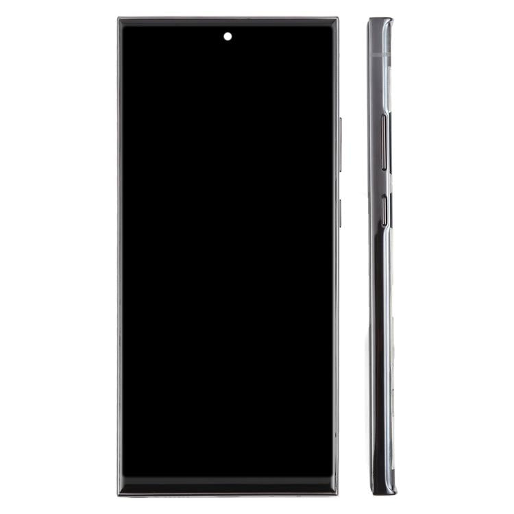 For Samsung Galaxy Note20 Ultra SM-N986B 6.72 inch TFT LCD Screen Digitizer Full Assembly with Frame, Not Supporting Fingerprint Identification (Black)