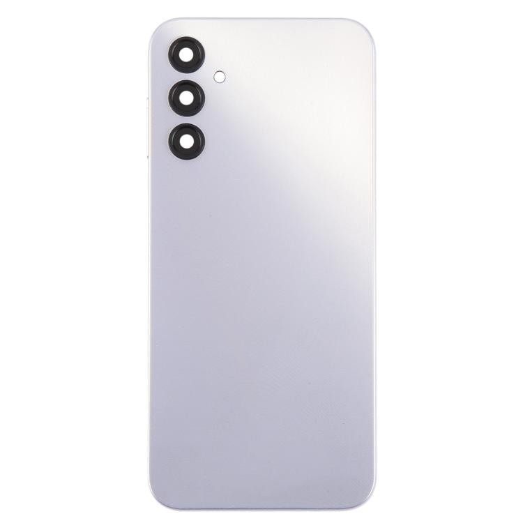 For Samsung Galaxy A14 5G SM-A146B Back Cover with Camera Lens Cover(Silver)