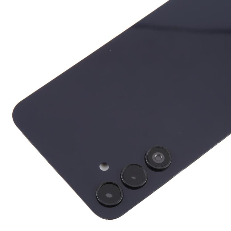 For Samsung Galaxy A15 SM-A155F Back Cover with Camera Lens Cover(Black)