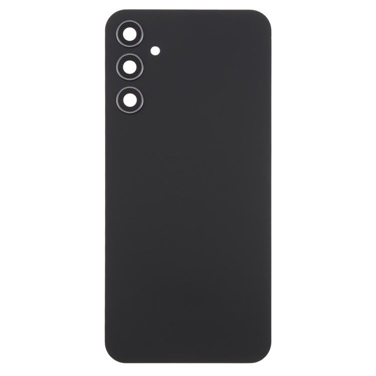 For Samsung Galaxy A34 SM-A346B Back Cover with Camera Lens Cover(Black)