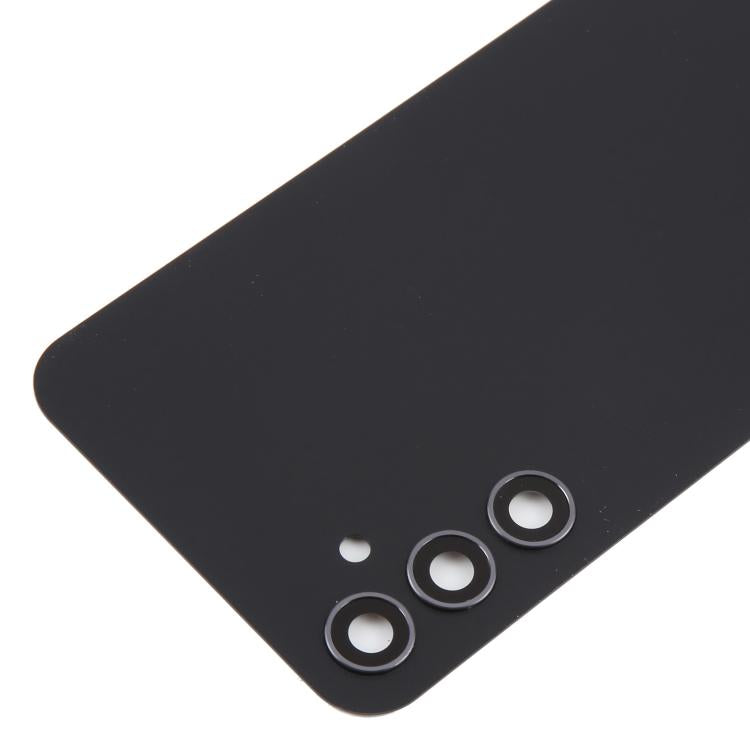 For Samsung Galaxy A34 SM-A346B Back Cover with Camera Lens Cover(Black)
