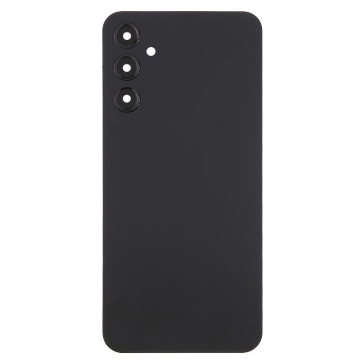 For Samsung Galaxy A24 SM-A245 Back Cover with Camera Lens Cover(Black)