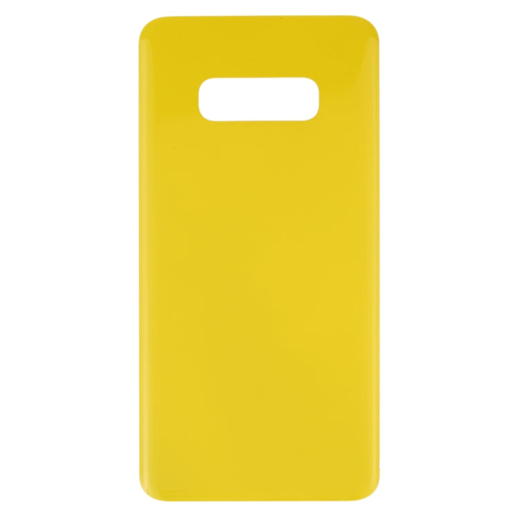 For Galaxy S10e SM-G970F/DS, SM-G970U, SM-G970W Battery Back Cover (Yellow)