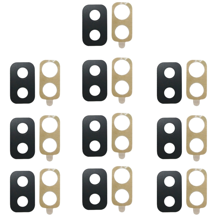 For Galaxy J8, J810F/DS, J810Y/DS, J810G/DS 10pcs Back Camera Lens