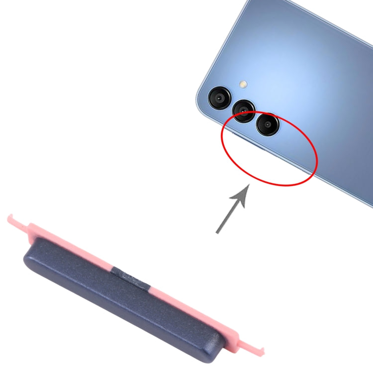 For Samsung Galaxy A15 5G SM-A156B 10pcs Original Power Button and Volume Control Button (Black)