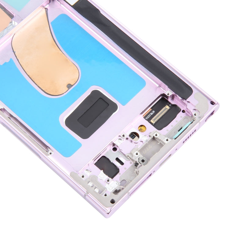For Samsung Galaxy S23 Ultra 5G SM-S918U US Edition 6.78 inch OLED LCD Screen Digitizer Full Assembly with Frame (Purple)