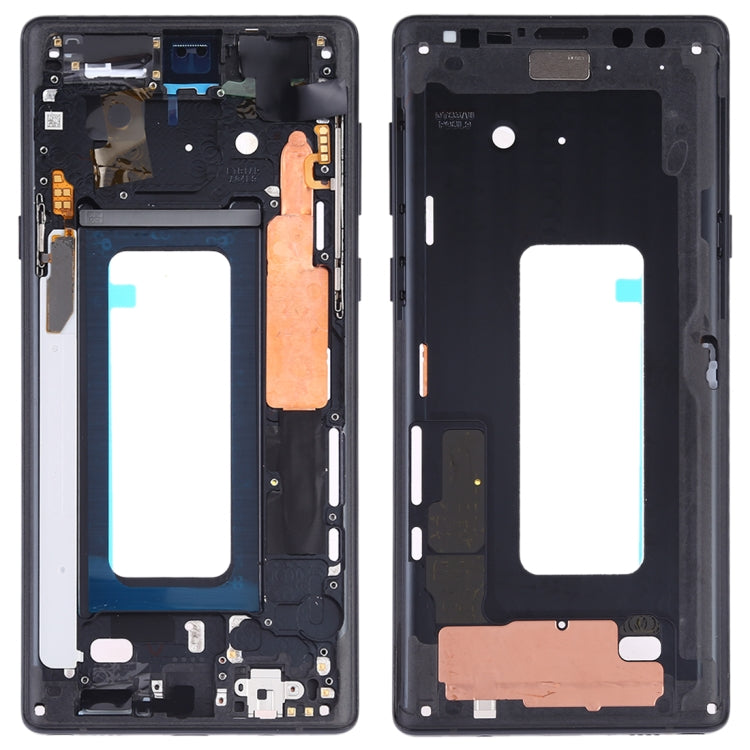 For Samsung Galaxy Note9 SM-N960F/DS, SM-N960U, SM-N9600/DS Middle Frame Bezel Plate with Side Keys (Black)