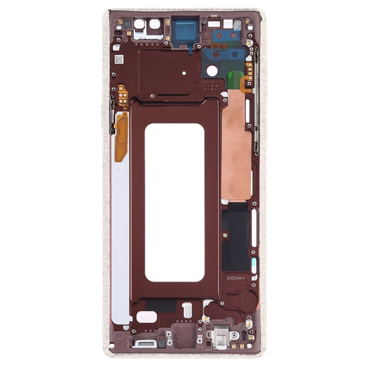 For Samsung Galaxy Note9 SM-N960F/DS, SM-N960U, SM-N9600/DS Middle Frame Bezel Plate with Side Keys (Gold)