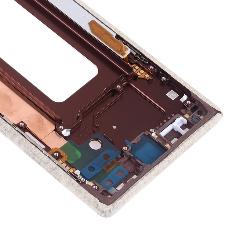 For Samsung Galaxy Note9 SM-N960F/DS, SM-N960U, SM-N9600/DS Middle Frame Bezel Plate with Side Keys (Gold)