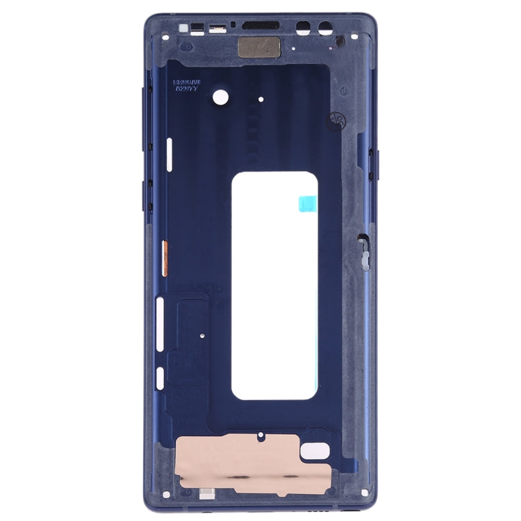 For Samsung Galaxy Note9 SM-N960F/DS, SM-N960U, SM-N9600/DS Middle Frame Bezel Plate with Side Keys (Blue)