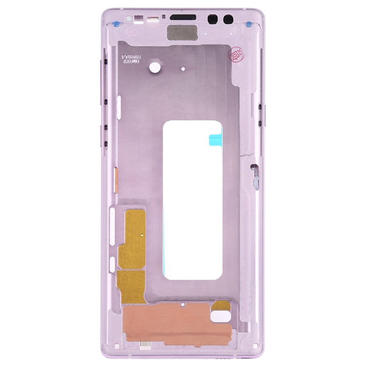 For Samsung Galaxy Note9 SM-N960F/DS, SM-N960U, SM-N9600/DS Middle Frame Bezel Plate with Side Keys (Purple)