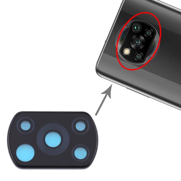 Camera Lens Cover for Xiaomi Poco X3 NFC / Poco X3 M2007J20CG M2007J20CT - Camera by PMC TechLife | Online Shopping South Africa | PMC TechLife
