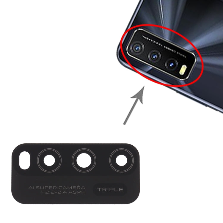 For vivo Y30 (China) V2034A / vivo Y30g V2066BA / vivo Y30 Standard 10pcs Back Camera Lens
