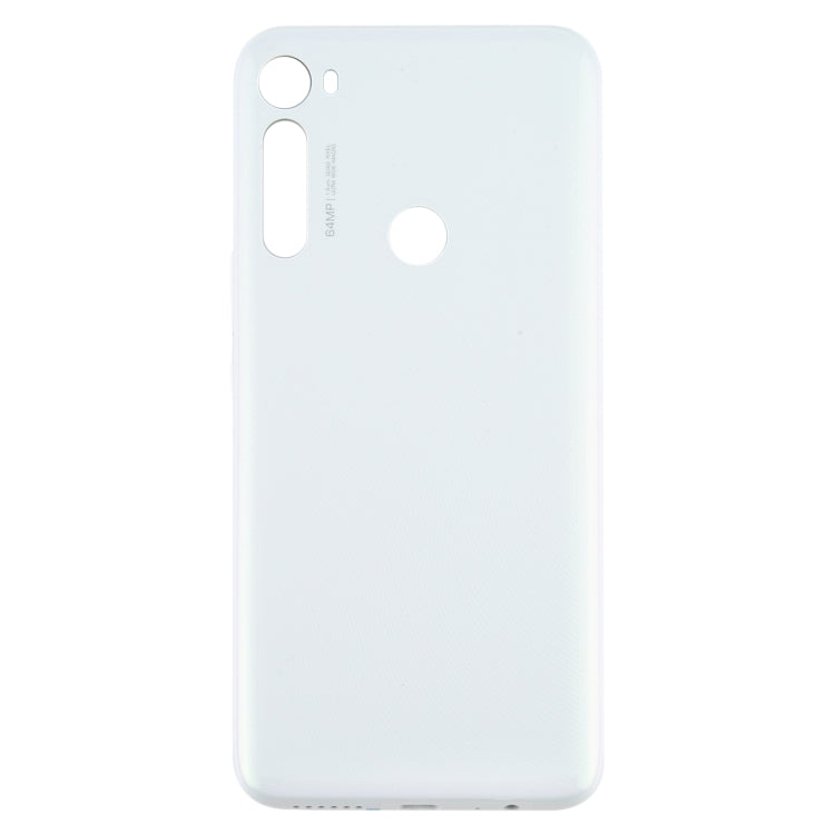 Original Battery Back Cover for Motorola Moto One Fusion Plus PAKF0002IN (White)
