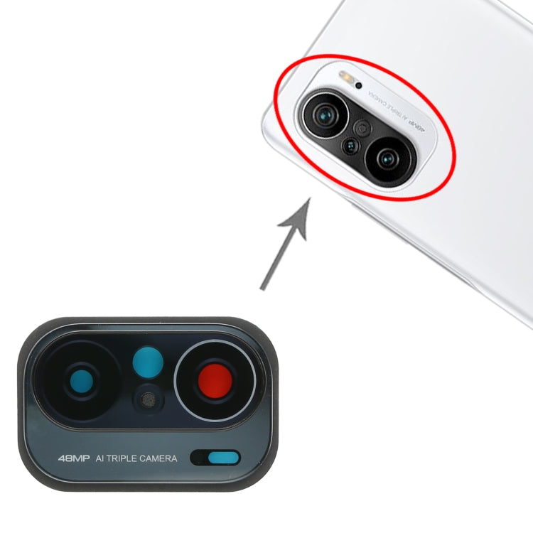 Camera Lens Cover for Xiaomi Redmi K40 (48MP) M2012K11AC (Black) - Camera by PMC TechLife | Online Shopping South Africa | PMC TechLife | Buy Now Pay Later Mobicred