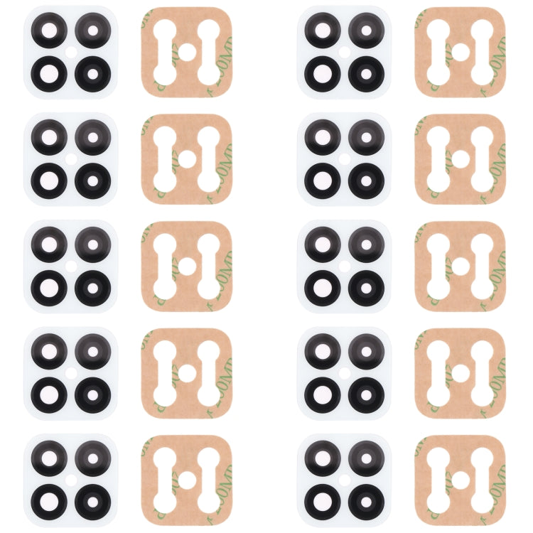 For Huawei Nova 8 SE 10pcs Back Camera Lens (White)