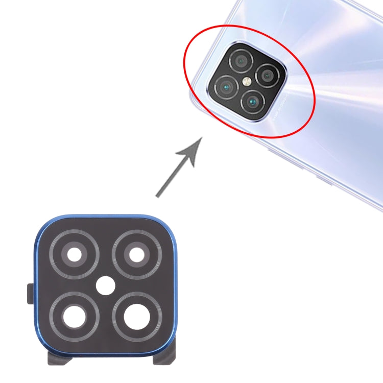 For Huawei Nova 8 SE Camera Lens Cover (Blue)