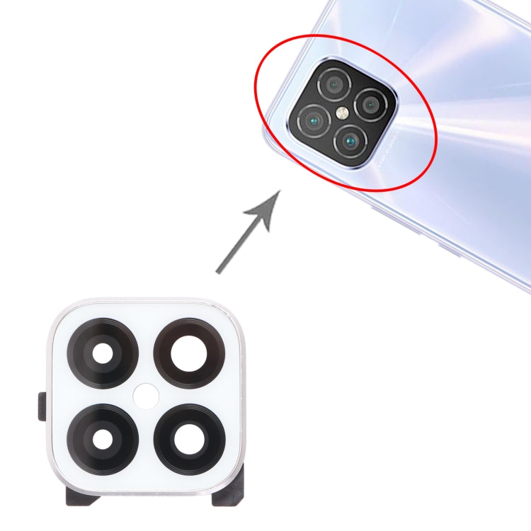 For Huawei Nova 8 SE Camera Lens Cover (Silver) - Camera by PMC TechLife | Online Shopping South Africa | PMC TechLife | Buy Now Pay Later Mobicred